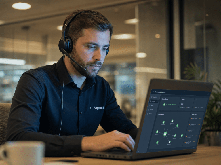 Photo — 24/7 support helpdesk