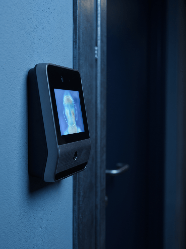 Photo — touchless biometric access point