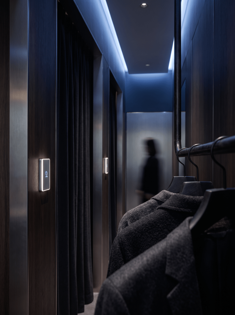 Photo — RFID-enabled fitting room