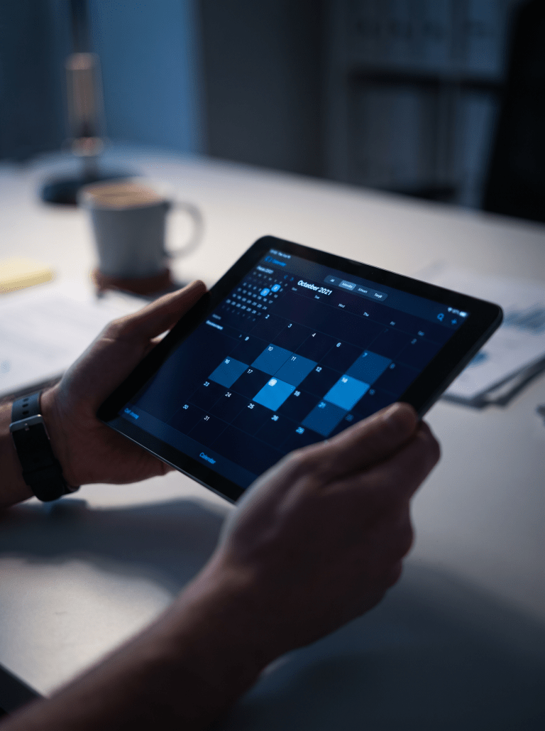Photo — staffing schedule dashboard