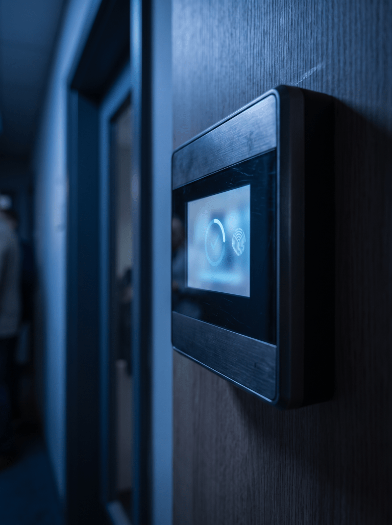 Photo — biometric time clock